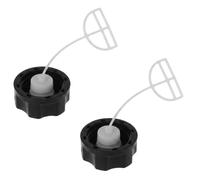 Visxcnu 2 Piezas Tapa de Depósito para Cortacésped, Diámetro 35mm, Compatible con Motores Honda GX25 GX35 y Fuxtec, Cierre de Combustible para Desbrozadoras