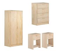 Vita Conjunto de muebles (Natural, 4 pzs.)