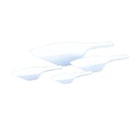 Vitlab Pala medidora de polipropileno, color blanco, capacidad de 250 ml, longitud de 260 mm