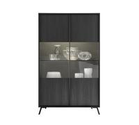 Vitrina 2 puertas h174 cm - city