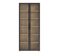 Vitrina 2 puertas para librería harmonia