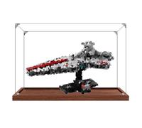 Vitrina acrílica transparente para Lego 75441 Mini modelo Halcón Milenario, caja transparente, caja de almacenamiento, caja a prueba de polvo (modelo no incluido) (3 mm)