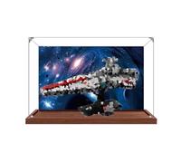 Vitrina acrílica transparente para Lego 75441 Mini modelo Millennium Falcon, caja transparente, caja de almacenamiento, caja a prueba de polvo (modelo no incluido) (fondo C)