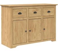 Vitrina con cajón BODO Marrón miel 115,5 x 44 x 80 cm