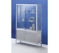 Vitrina eurokraft pro, modelo vitrina con compartimento de almacenaje