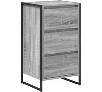Vitrina Gris Sonoma 42 x 36 x 75.5 cm Madera contrachapada