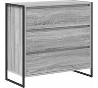 Vitrina Gris Sonoma 79 x 36 x 75.5 cm Madera contrachapada