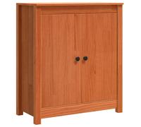 Vitrina Marrón cera 70 x 35 x 80 cm Madera de pino macizo