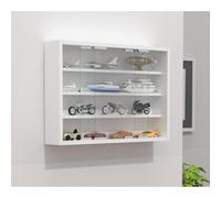 Vitrina mural de cristal de madera Vitrina mural Vitrina de coleccionista Agisa M Vitrina mural de cristal de madera Vitrina mural Vitrina de coleccionista Agisa M Blanco