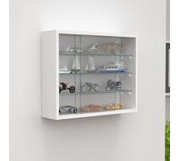 VCM Drivalo S - Vitrina de cristal para colgar (40 x 50 x 12 cm), diseño moderno y ahorra espacio