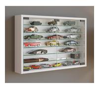 Vitrina mural de madera vitrina mural Vitrina de coleccionista Mandosa XL Vitrina mural de madera vitrina mural Vitrina de coleccionista Mandosa XL Blanco