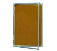 Vitrina Organizadora Rocada - Puerta Horizontal - Superficie en Corcho - Tamaño A4