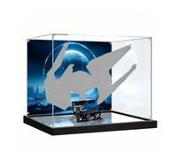 Vitrina personalizada para LEGO Star Wars TIE Interceptor (75382) - Vitrina transparente a prueba de polvo / caja de almacenamiento acrílica (modelo no incluido)