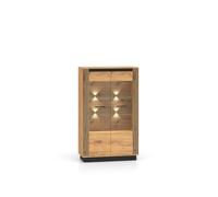 Vitrina urso 92x40x141 beige