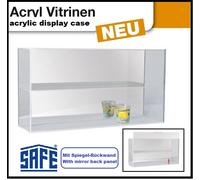 Vitrinas De Acrílico Con Espejo Modelo SAFE 5110 560x310x160 Mm