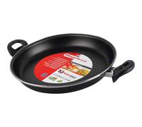 Magefesa Paellera Black 34 cm acero vitrificado negro antiadherente apta para inducción 50% ahorro