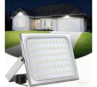 Viugreum Foco LED de 500 W, luz blanca diurna 6000 K, 50000 lm, luz de seguridad para exteriores, IP65, luces de seguridad impermeables para jardín, garaje, hotel, patio