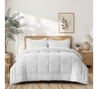 VIVA FINO Edredón Nórdico 140x200 cm para Cama 80,Edredón de Microfibra Suave,Transpirable y Liger,Fácil de Cuidar Cálido y Duradero para 4 Estaciones Confort Premium Blanco