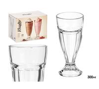 Vivalto Copa de Batido 300ml Transparente (Pack de 48)