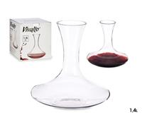 Vivalto Decantador de Vino de Cristal 1,40L (Pack de 6)