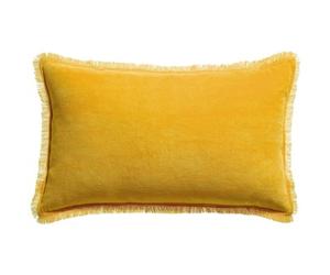 Vivaraise Fundas de cojines FARA in Amarillo 30x50 cm