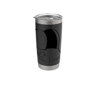 Vive Tumba Vacía Fe Cristiano Vaso térmico de acero inoxidable de doble pared