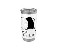 Vive Tumba Vacía Fe Cristiano Vaso térmico de acero inoxidable de doble pared