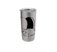 Vive Tumba Vacía Fe Cristiano Vaso térmico de acero inoxidable de doble pared