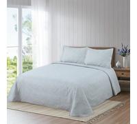 Vivid Torral - Colcha Bouti Verano Celine Lisa Reversible + Fundas De Cojines* (3 Colores) Poliéster, Fresquita, Transpirable, Diseño, Primavera, Verano