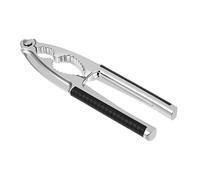 Vmoomax Cascanueces de metal para nueces y avellanas, cracker robusto con mango antideslizante, cascanueces ergonómico, ideal para el hogar y la cocina