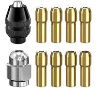 VOANZO Para Dremel 4486 - Herramienta giratoria de repuesto de 0.04 a 0.12 pulgadas, adaptador de cambio rápido
