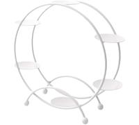 Vobumix Noria-Soporte para Cupcakes, Estante para Cupcakes para Fiesta De Té, Carrito De Exhibición De Dulces, Bandeja para Servir Postres para Fiesta Temática, Fiesta DIY