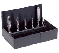 Völkel Juego broca macho roscar combi HSS-G HSS-G UNC 8-3/8 6 UDS.