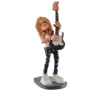 VOGLER Joh. Vogler GmbH Funny Life 841-7700 - Figura de la Virgen de Hierro (piedra artificial, pintada a mano), diseño de la Virgen del Rockstar Janik