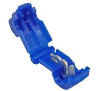 Vogt Verbindungstechnik 1628708 3927f - Conector de derivación flexible rígido (1-2,50 mm², 250 unidades), color azul