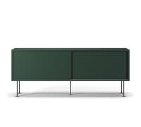 Vogue Banco TV con Patas 136 Verde/Negro