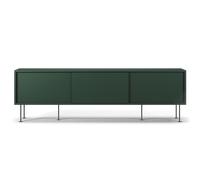 Vogue Banco TV con Patas 180 Verde/Negro