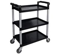Vogue - Carrito móvil de polipropileno Pequeño 960 x 415 x 830 mm