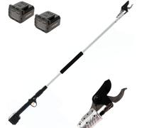 Volpi KV151 - Tijeras de poda eléctricas con pértiga - 2x 21.6V 4Ah - Diámetro de corte 38 mm