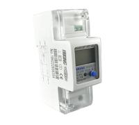 Voltaje corriente 65A 100A 230V 50Hz 60Hz Potencia reactiva activa inversa positiva Contador de energía de riel DIN monofásico de vatios-hora(10(100) A)