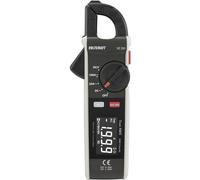 VOLTCRAFT VC-321, pinza amperimétrica calibrada (ISO), categoría II, 600 V, categoría III, 300 V. Pantalla (lecturas): 2000