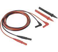 VOLTCRAFT VC801: Cable de conexión con conector de 4 mm, punta de prueba de 1.5 metros, color y rojo, 1 unidad.