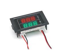 voltímetro, D85-5035VA Panel de visualización digital dual LCD, probador CA 0,01 A a 100 A, integrado 60 V a 500, 1 unidad