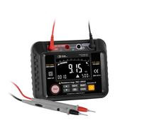 Voltímetro de aislamiento con memoria interna / Funciones PI, DAR y HOLD / Desconexión automática / Alimentación por pilas / Pantalla LCD de 3,7" con retroiluminación / PCE Instruments