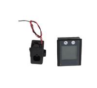 Voltímetro Digital,CA 80V-260V Medidor de Voltaje,0-100A 22kW 50-60Hz,LCD de Ángulo De Visión Completo STN,Con Función De Alarma De Sobrecarga, Reinicio De Energía
