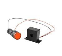 Voltímetro digital de CA con LED, amperímetro, voltaje, corriente y frecuencia, lámpara de señal, luz de advertencia, tamaño de toma de 22 mm(DL-CT11CL-22R)