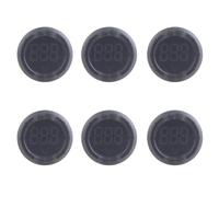 Voltímetro LED de 6 piezas, DC4-100 V, 3 dígitos con protección de polaridad inversa, adecuado para monitores de voltaje de batería en la industria automotriz