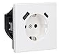 Jung Toma de corriente LS1520-15 CA 16 A 250 V~ con USB tipo A + C SAFETY+