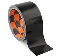 VoltShine Cinta Americana Negra 10m x 50mm, resistente al agua, adhesiva y duradera; ideal para reparaciones y manualidades.