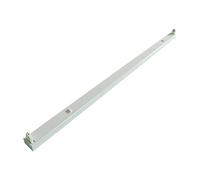 VoltShine Luminaria para tubo T8 de 1.5m, diseñada para iluminar amplios espacios con nergética y luz intensa, ideal para oficinas y almacenes, mejorando la visibilidad y el ambiente.